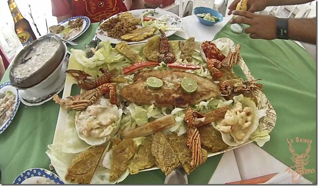 Fish and seafood platter, Cartagena, Colombia, GoingNomadic, La Gringa Photos