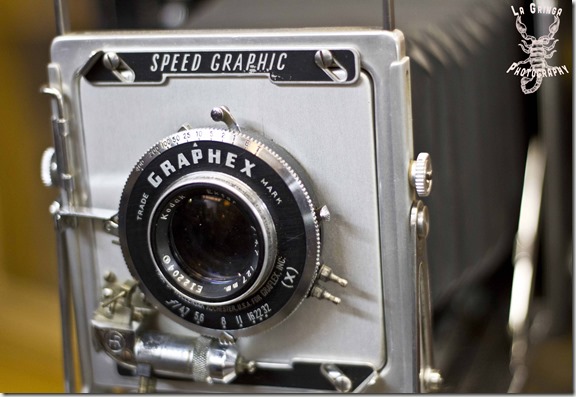 closeup of old camera face, antique camera closeup