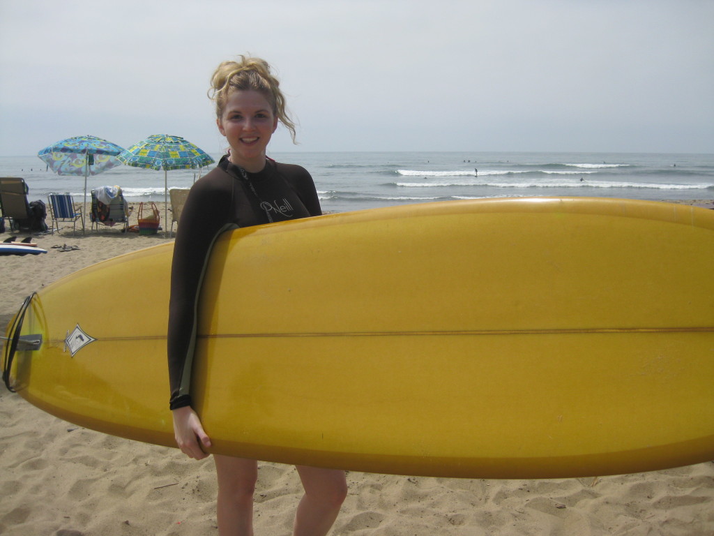hilary billings, the nomad grad, hilary surfing, hilary for park ranger, hilary for ranger