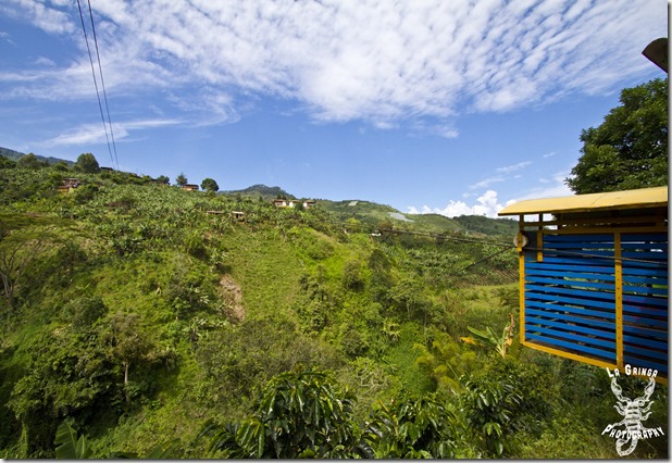 Jardin, colombia, south america, metrocable, tram, mountainside, countryside, landscape, green