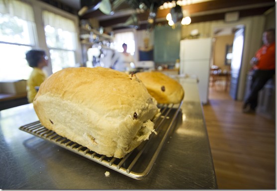 homemade bread, bread on rack, fresh bread