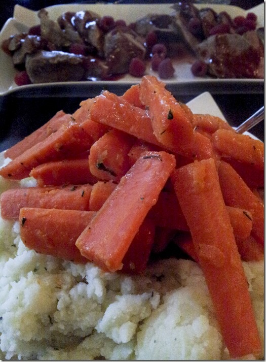 carrots and potatoes