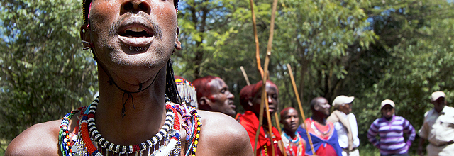 Maasai Greeting